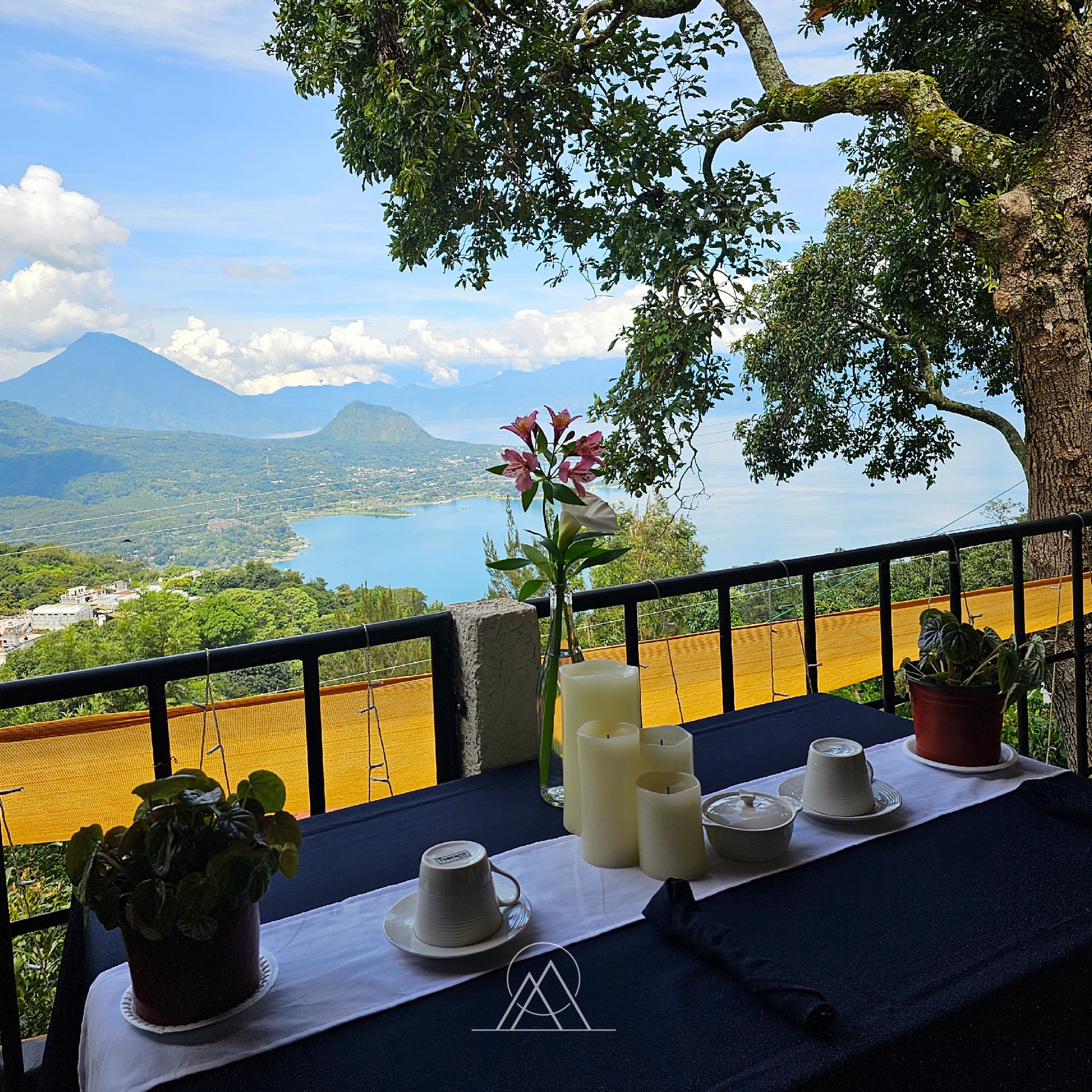 Atardecer desde la terraza